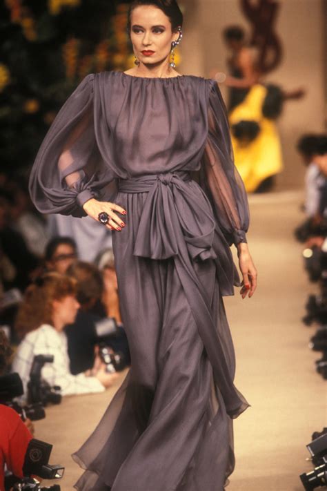 ysl haute couture 1987|YSL designers history.